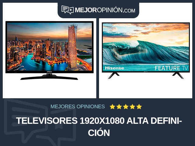 Televisores 1920x1080 Alta definición