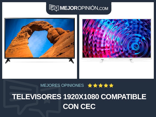 Televisores 1920x1080 Compatible con CEC