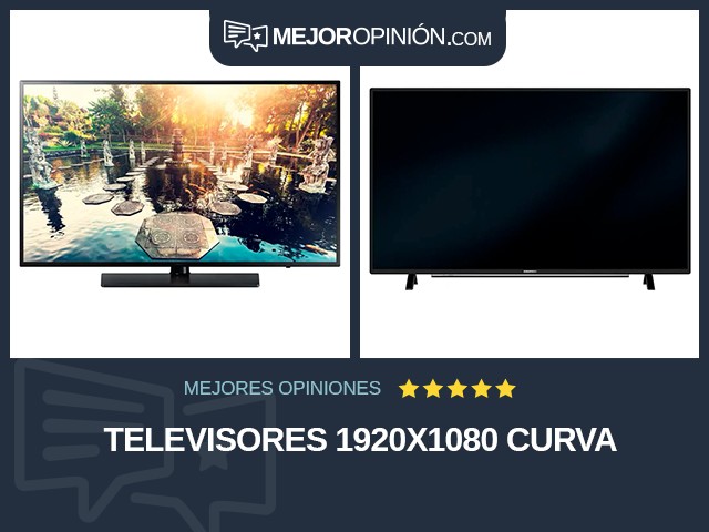 Televisores 1920x1080 Curva
