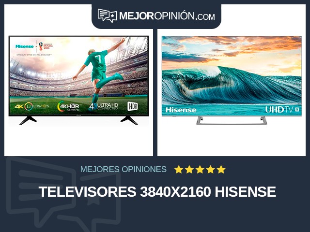 Televisores 3840x2160 Hisense