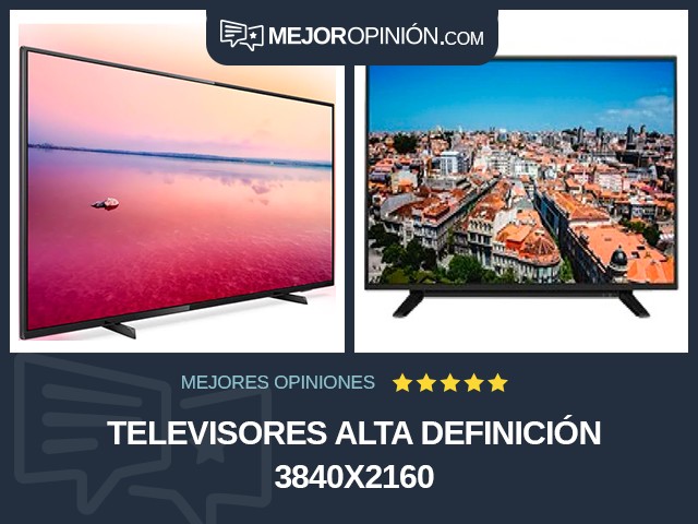 Televisores Alta definición 3840x2160