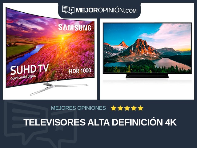 Televisores Alta definición 4K