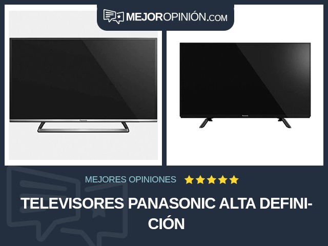 Televisores Panasonic Alta definición
