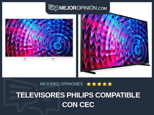 Televisores Philips Compatible con CEC