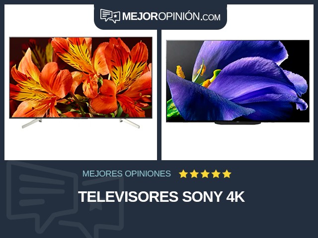 Televisores Sony 4K