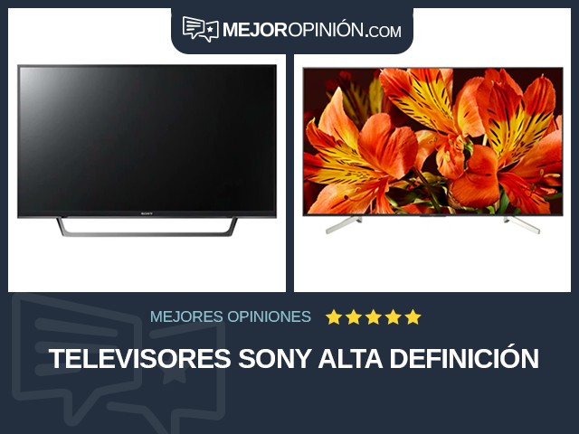 Televisores Sony Alta definición