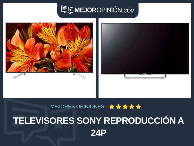 Televisores Sony Reproducción a 24p