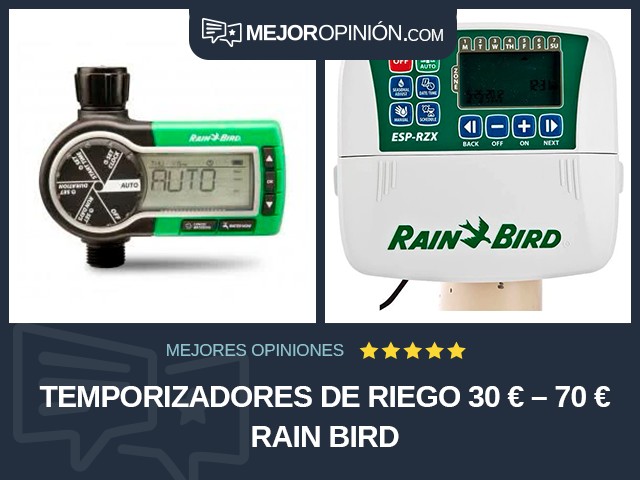 Temporizadores de riego 30 € – 70 € Rain Bird