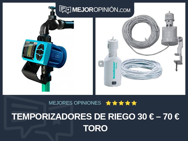 Temporizadores de riego 30 € – 70 € Toro