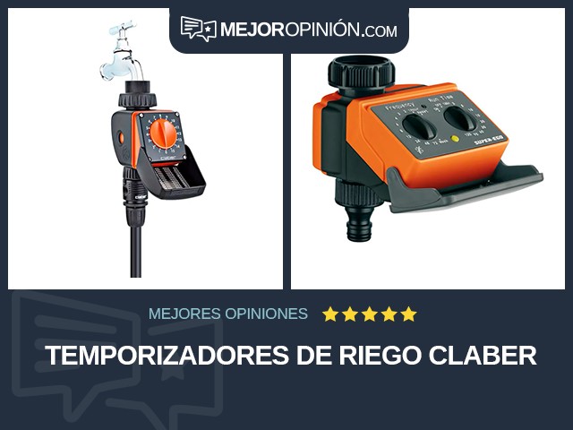 Temporizadores de riego Claber