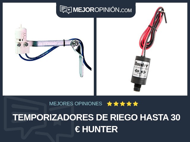 Temporizadores de riego Hasta 30 € Hunter