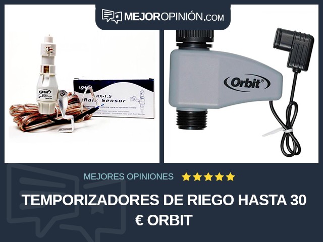 Temporizadores de riego Hasta 30 € Orbit