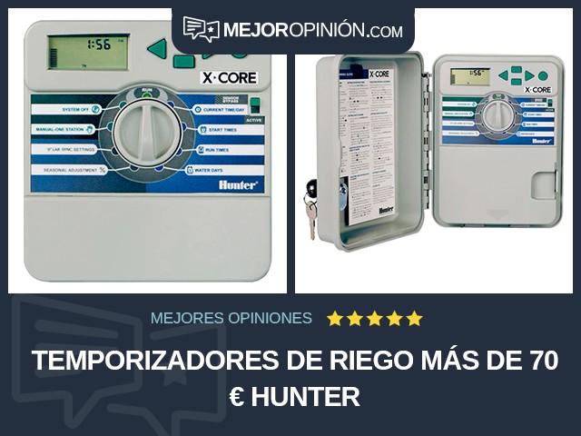 Temporizadores de riego Más de 70 € Hunter