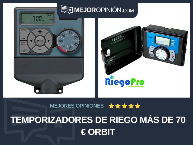 Temporizadores de riego Más de 70 € Orbit