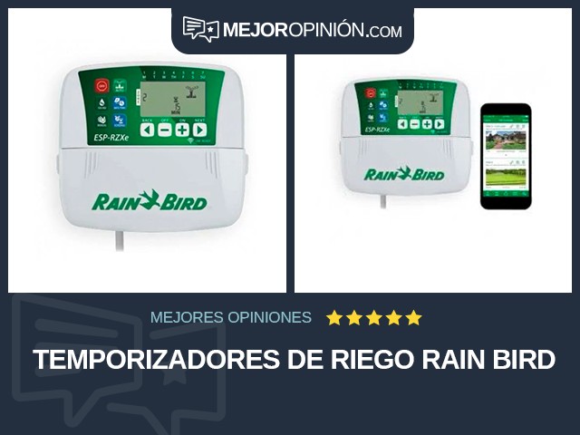 Temporizadores de riego Rain Bird