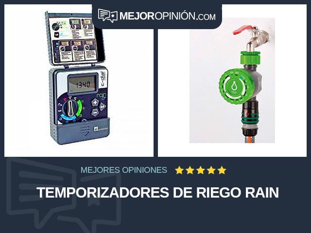 Temporizadores de riego RAIN