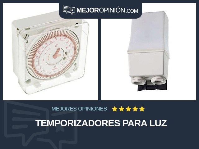 Temporizadores para luz