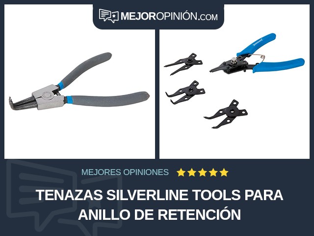 Tenazas Silverline Tools Para anillo de retención