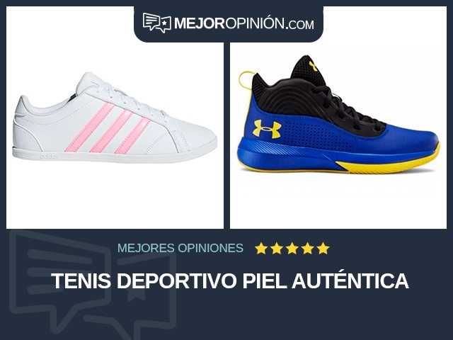 Tenis Deportivo Piel auténtica