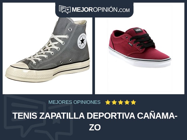 Tenis Zapatilla deportiva Cañamazo