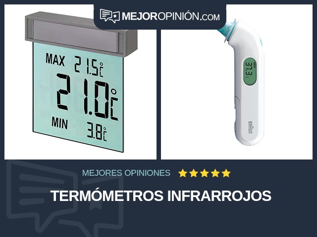 Termómetros infrarrojos