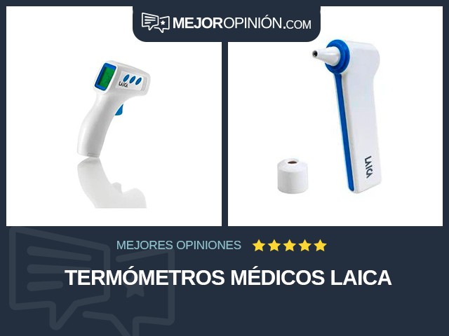 Termómetros médicos Laica
