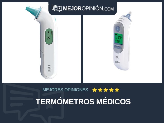 Termómetros médicos