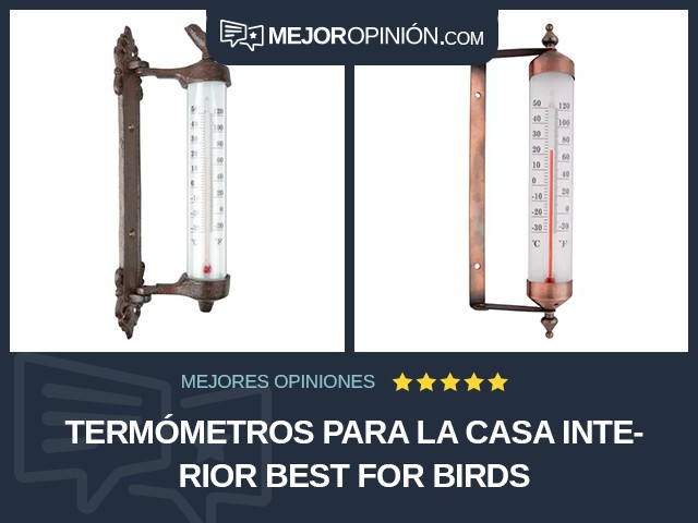 Termómetros para la casa Interior Best for Birds