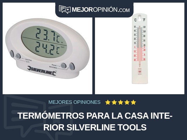 Termómetros para la casa Interior Silverline Tools