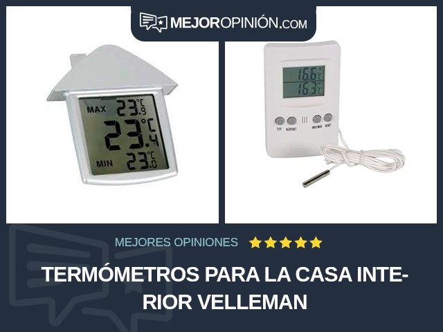 Termómetros para la casa Interior Velleman