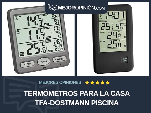 Termómetros para la casa TFA-Dostmann Piscina