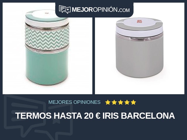 Termos Hasta 20 € IRIS Barcelona