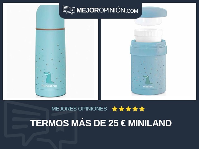 Termos Más de 25 € Miniland