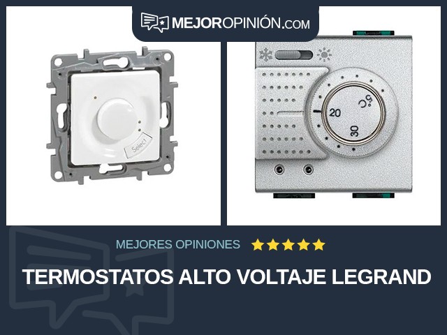 Termostatos Alto voltaje Legrand