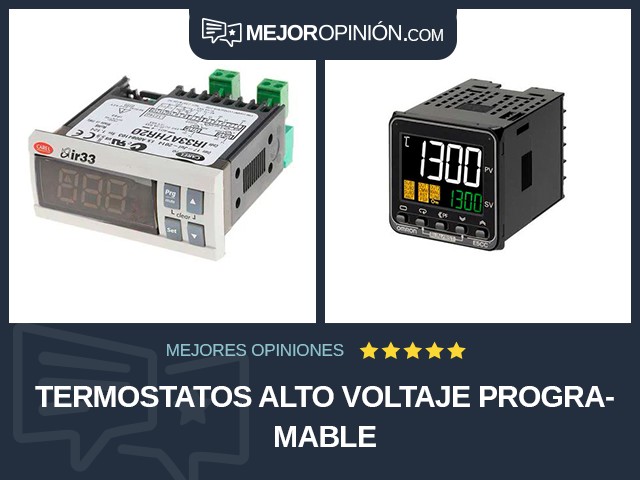 Termostatos Alto voltaje Programable