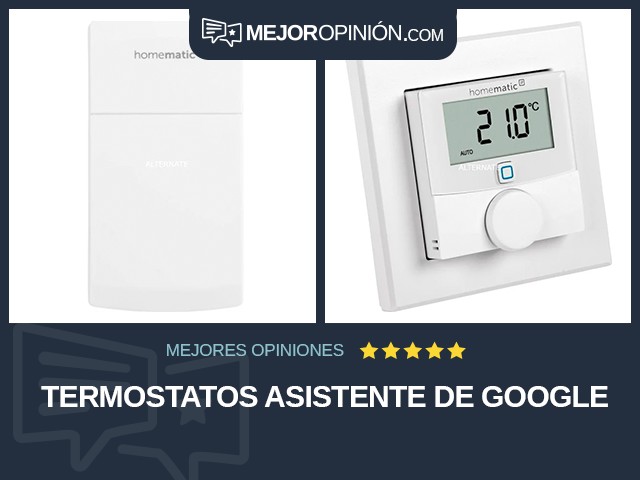 Termostatos Asistente de Google