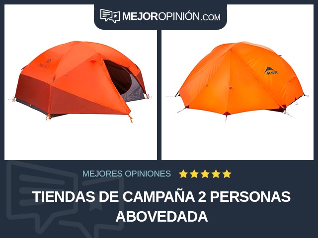 Tiendas de campaña 2 personas Abovedada