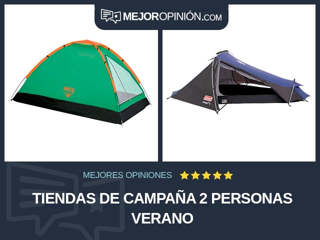 Tiendas de campaña 2 personas Verano