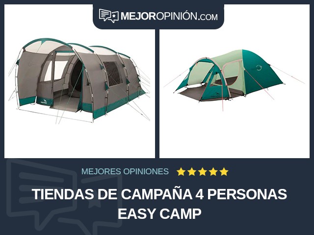 Tiendas de campaña 4 personas Easy Camp