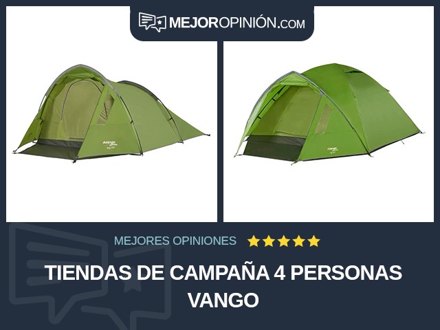 Tiendas de campaña 4 personas Vango