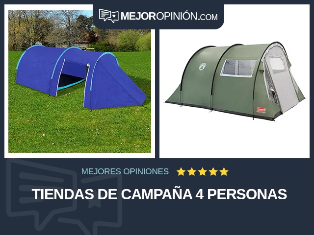 Tiendas de campaña 4 personas