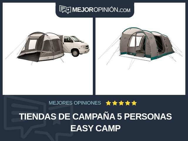 Tiendas de campaña 5 personas Easy Camp