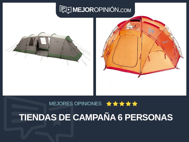 Tiendas de campaña 6 personas