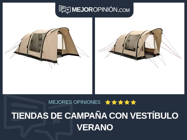 Tiendas de campaña Con vestíbulo Verano