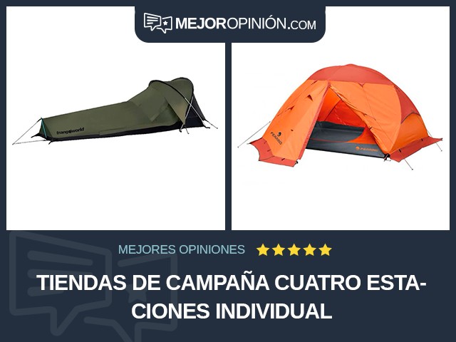 Tiendas de campaña Cuatro estaciones Individual