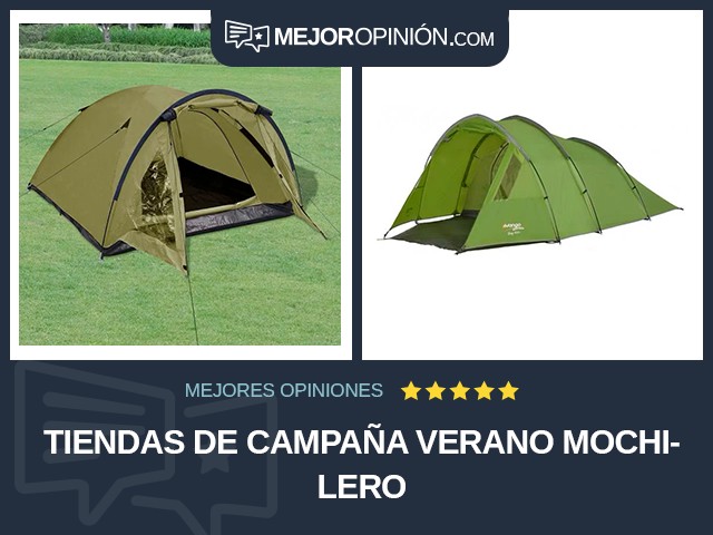 Tiendas de campaña Verano Mochilero