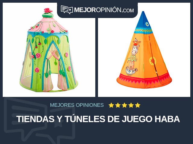 Tiendas y túneles de juego HABA