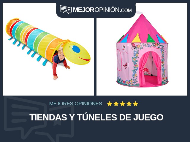 Tiendas y túneles de juego
