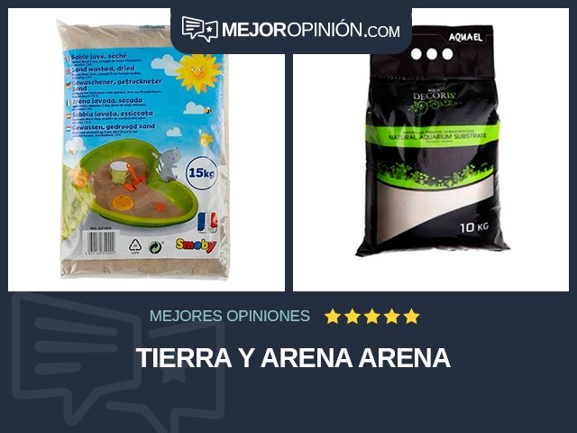 Tierra y arena Arena