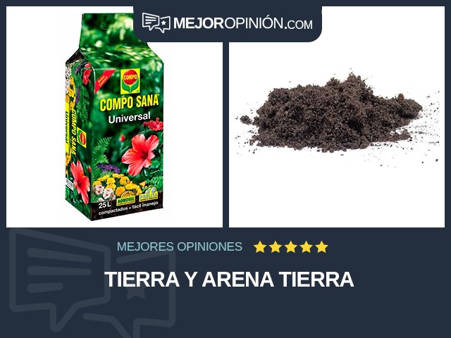 Tierra y arena Tierra